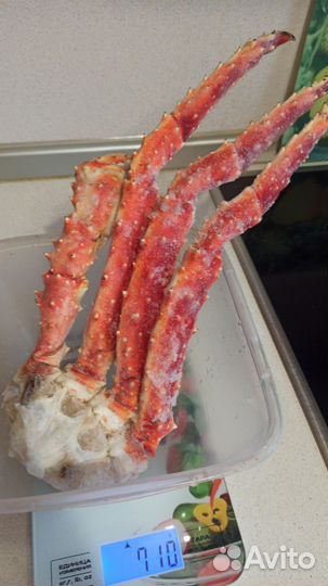 Краб Камчатский, мясо краба