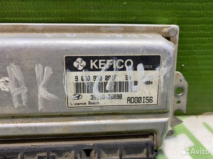 Блок управления двигателем Hyundai Accent