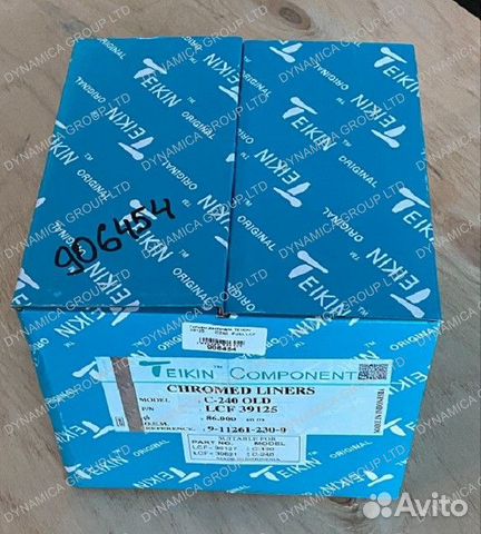 Гильзы двигателя teikin 39125 isuzu C240 full LCF