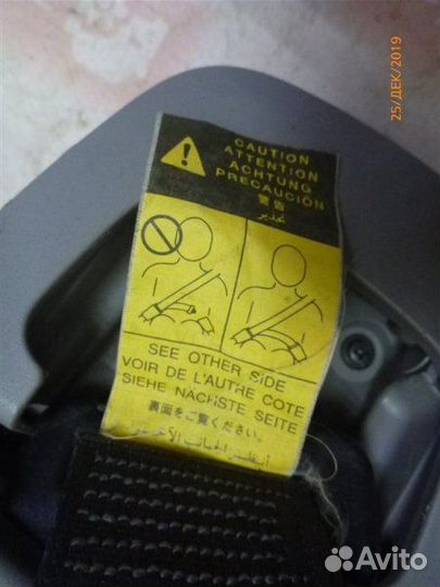 Ремень безопасности Toyota Rav4 ACA30 1AZ-FE 2006