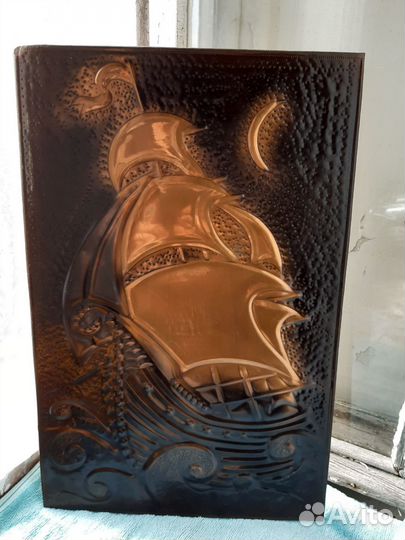 Чеканка медная ссср