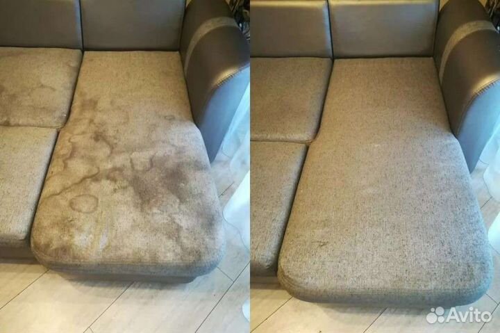 Глубокая химчистка диванов, матрасов, автомобилей