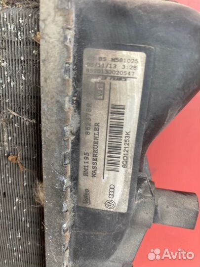 Радиатор охлаждения Skoda Fabia сgpb 2014