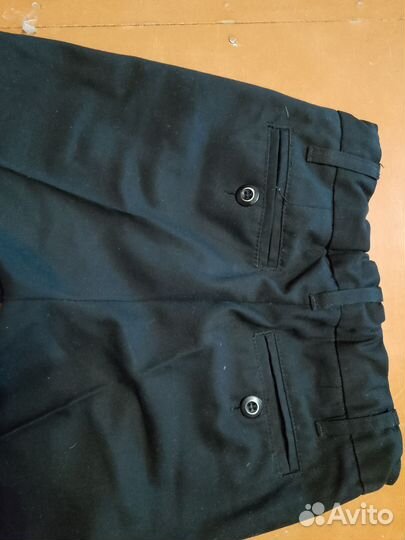 Брючки чёрные классические. 122