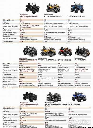 Квадроцикл aodes pathcross MAX 800, двухместный