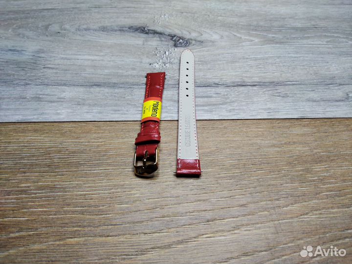 Кожаный Ремешок на часы 14 мм, Modeno