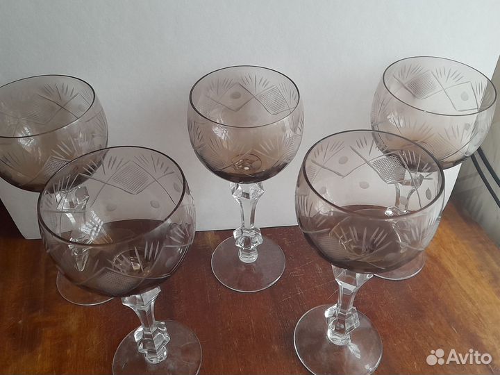 Бокал для вина хрустальный