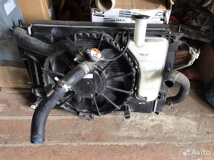 Кия Сид 2 кассета радиаторов