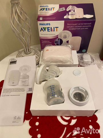 Молокоотсос avent электрический