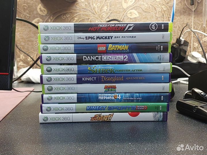 Xbox 360 1tb + kinnekt + монитор