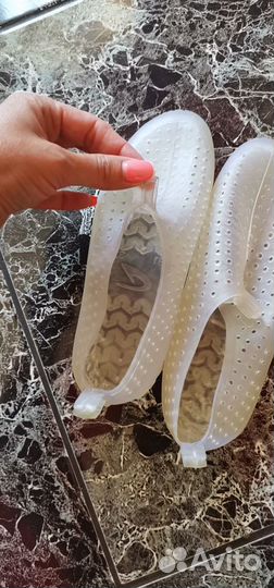 Обувь для пляжа силикон. Детская