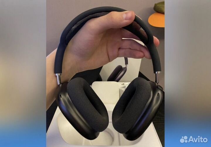 Airpods pro max (максимальное качество) серебро