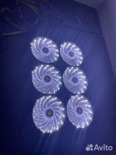 Много Новые Вентиляторы 120мм для пк