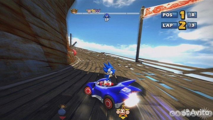 PS3 Sonic & sega All-Stars Racing Новый