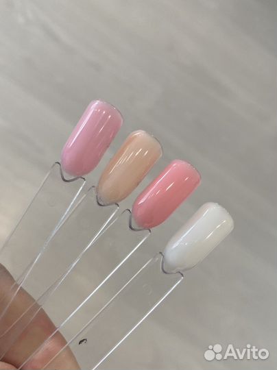 Цветная база для ногтей