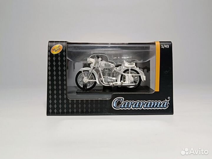 Модель мотоцикла BMW R25/3 White 1:43 Cararama