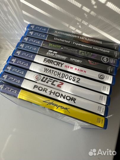 Игры PS4 (лот №6)