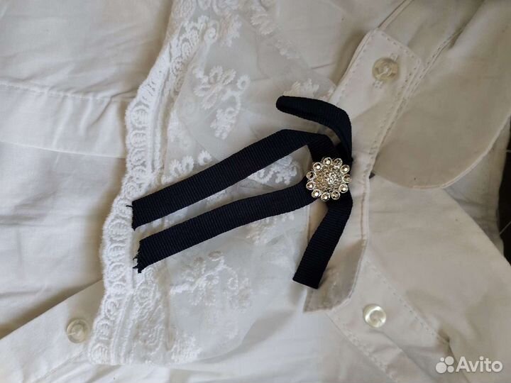 Школьная блузка 134 146