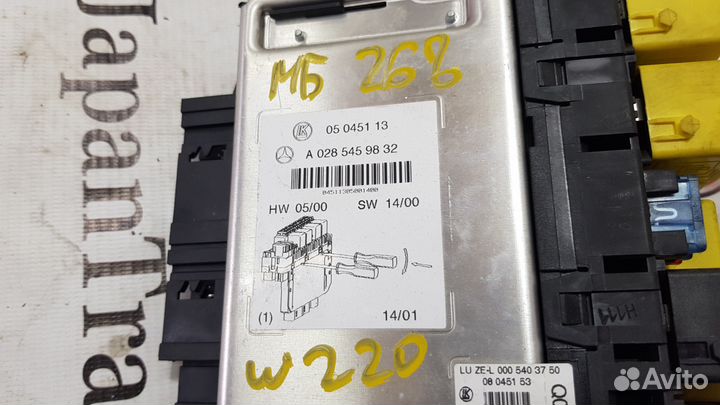 Блок управления SAM на Mercedes W220 W215