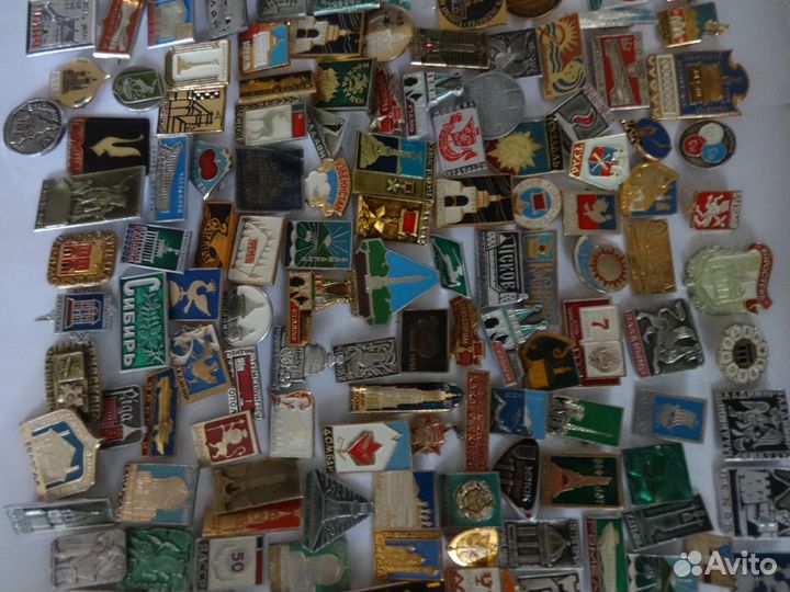 Значки города