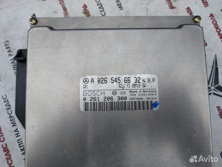 Блок управления двигателя w210 M112 мерседес