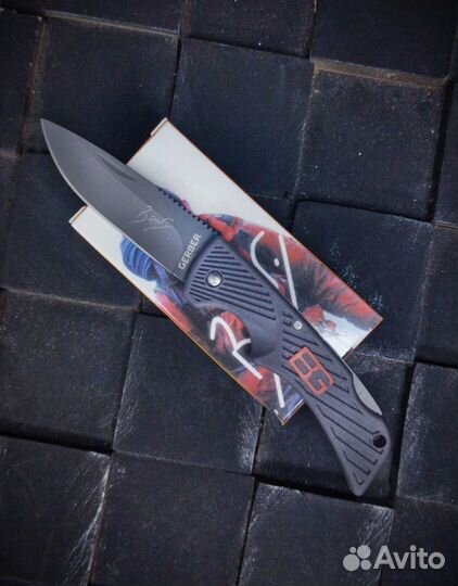 Нож Gerber серый