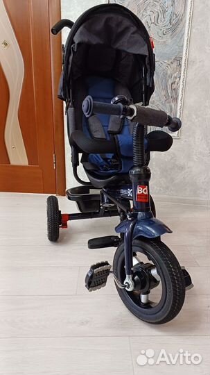 Велосипед трёхколёсный с ручкой Werter Berger