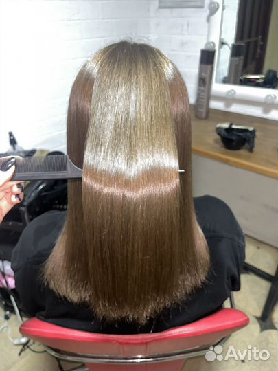 Выпрямление волос