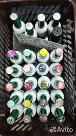 Гель лак новый палитра шеллак уно uno 85шт маникюр