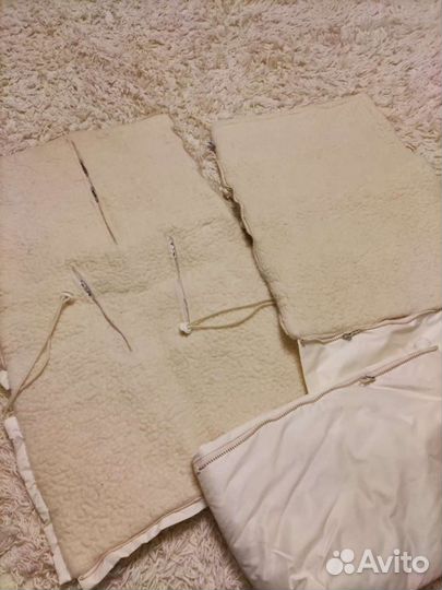 Зимний конверт в коляску Gluck