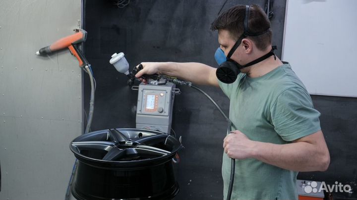 Покраска ремонт дисков и суппортов