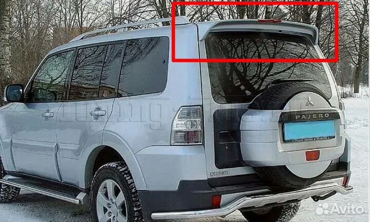 Спойлер Mitsubishi Pajero 4