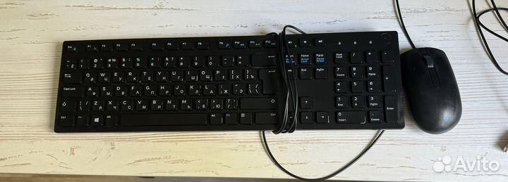 Клавиатура и мышь Dell