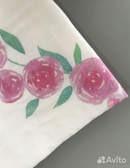 Муслиновая фотопелёнка новая (фотофон, пелёнка)