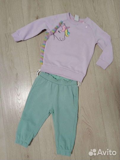 Вещи пакетом на девочку 86-92