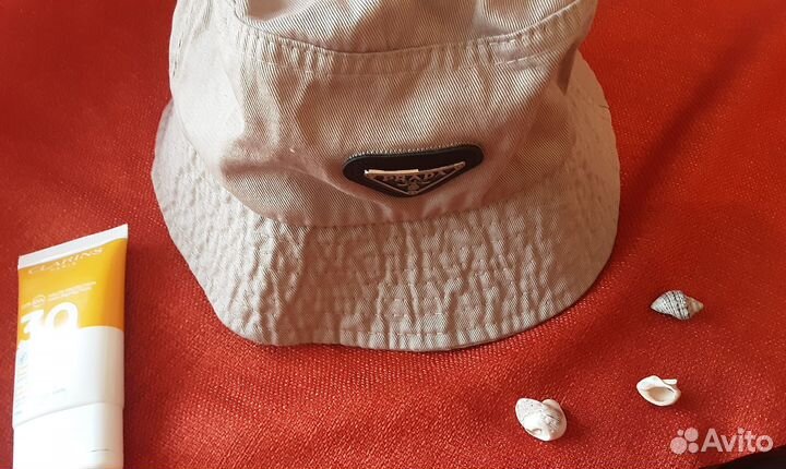 Шляпа панама женская Prada новая