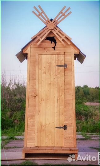 Дачный туалет с установкой TOP231