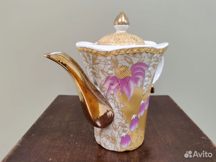 Чайник заварник Европа позолота