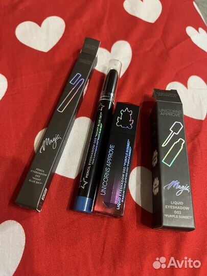 Тени карандаш и жидкие тени для век