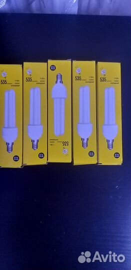 Электролампы галогенные и люмен 535 свет холодный