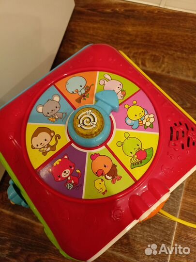 Музыкальный развивающий кубик