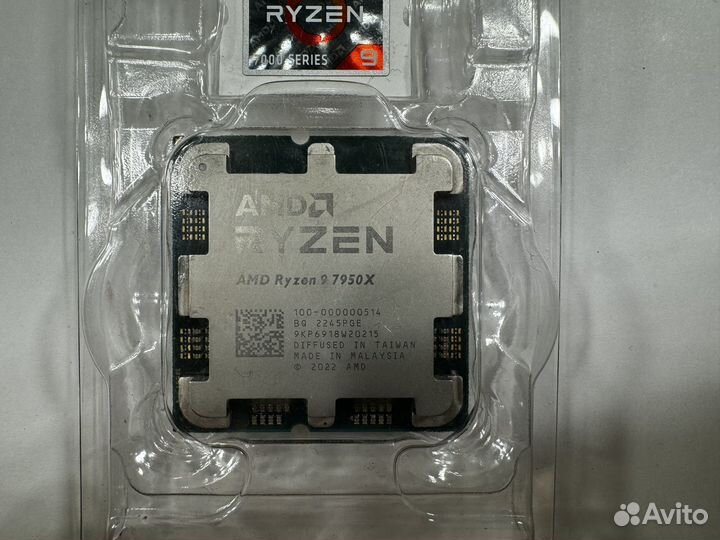 Процессор Amd ryzen 9 7950x OEM