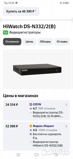 HiWatch ip видеорегистратор 32-канальный