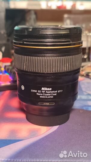 Объектив Nikon 35 mm 1.4 G ED af-s