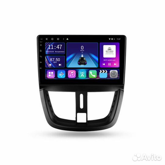 Магнитола Peugeot 207 2006 - 2015