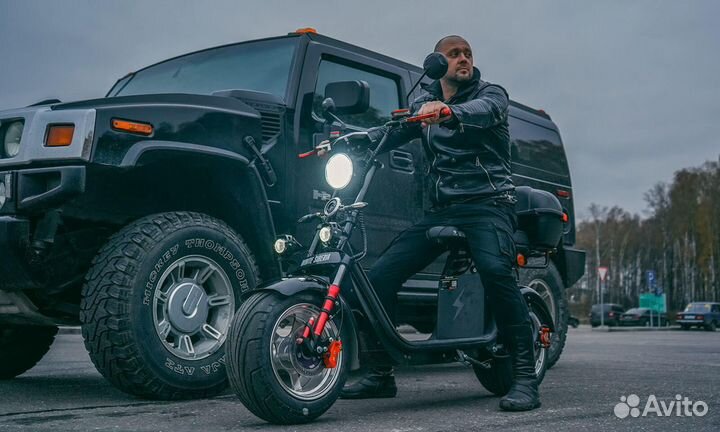 Электроскутер White Siberia