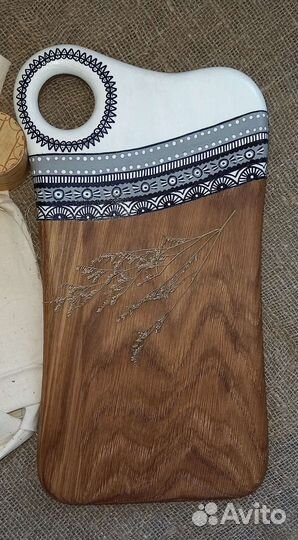 Доска разделочная дубовая