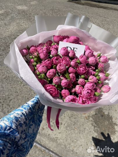 Супер Букет Пион Роза