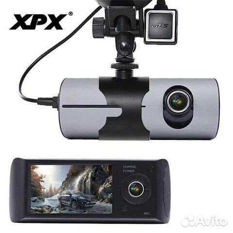 Видеорегистратор Car DVR R300 GPS/2 камеры