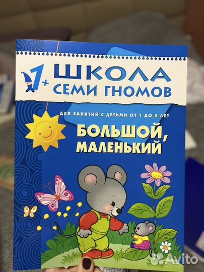 Развивающие книги 1+ Школа семи гномов